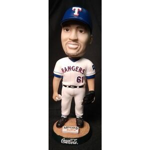 Chan Ho Park #61 Bobblehead Texas Rangers 2002, BDA, 8" tall